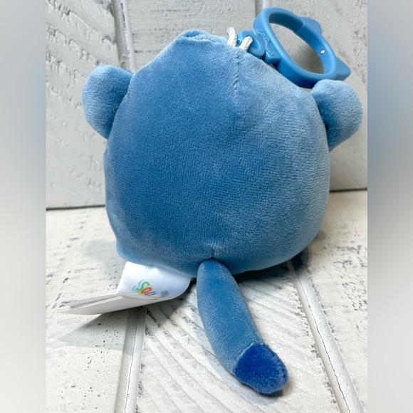 Squishmallow Clip 3.5” Rolf The Blue Lemur Soft Animal Plush Keychain NWT - Picture 6 of 8